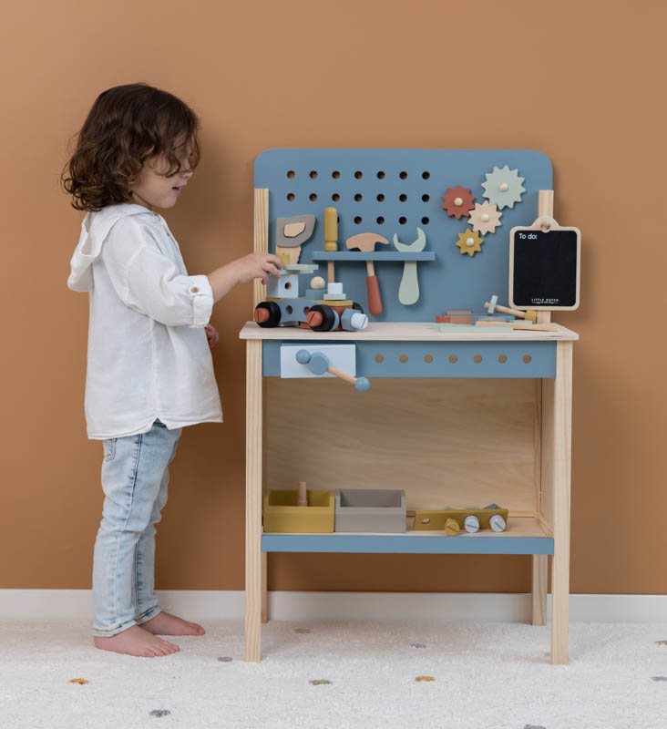 Banco da lavoro per bambini  MULTICOLORE LD7079 -  NANU' BABY