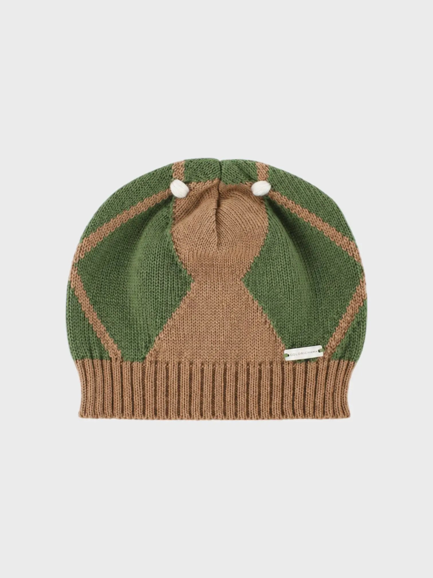 Cuffia Neonato Verde MF788578/2088 by COLORICHIARI