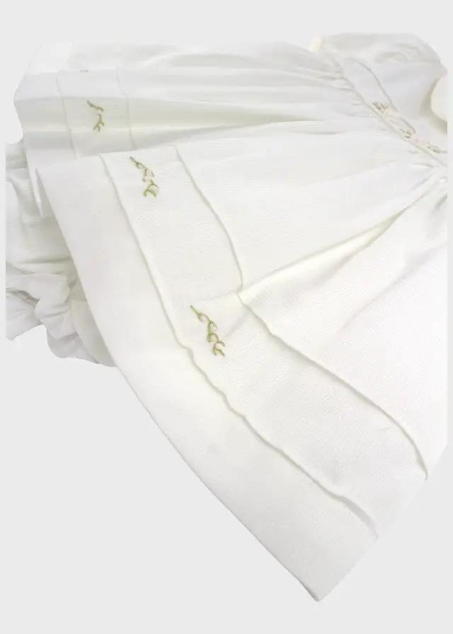 Completo nascita Neonata Bianco ROSSELLA 3123 by PICCOLA GIUGGIOLA