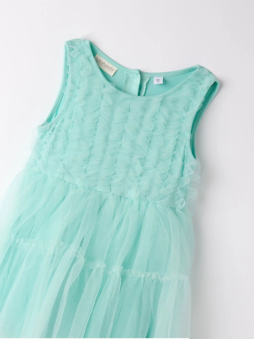 Abito Bimba Verde 0B338/4634 by SARABANDA