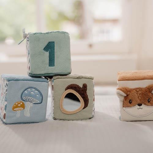 Set di cubi morbidi - Amici della foresta  MULTICOLORE LD8916 -  NANU' BABY