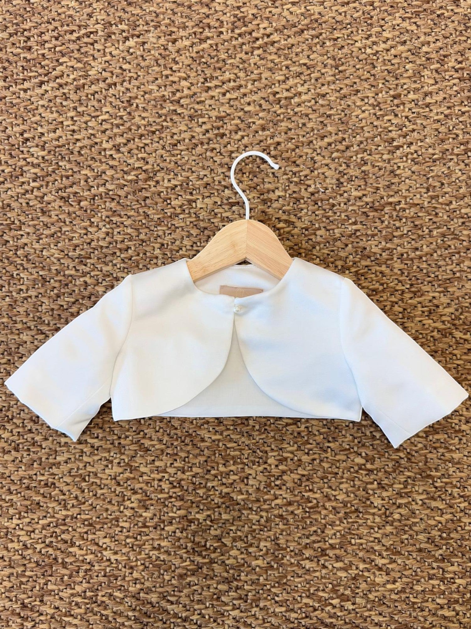 Giacca Cerimonia Bimba PANNA FGIAN011 -  NANU' BABY