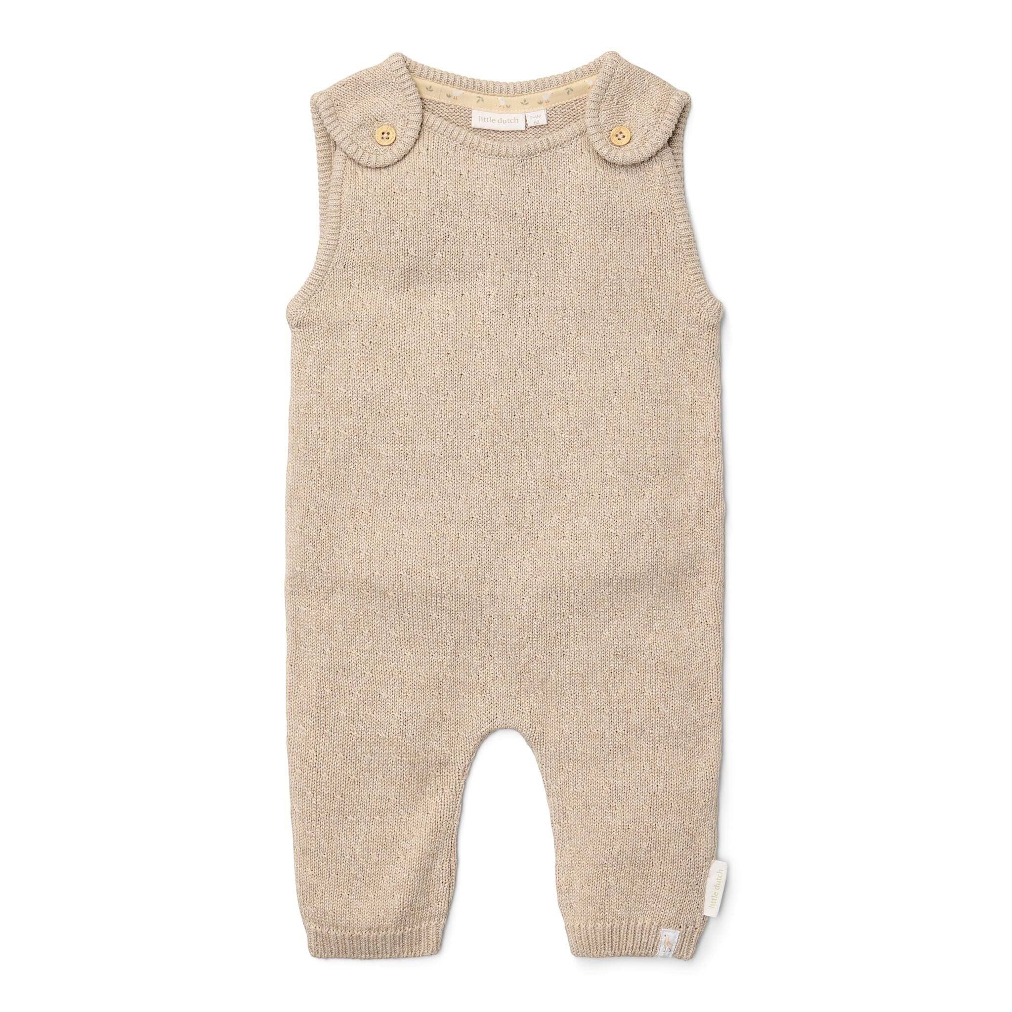 Baby Romper - Knitted, Beige, CL25293043