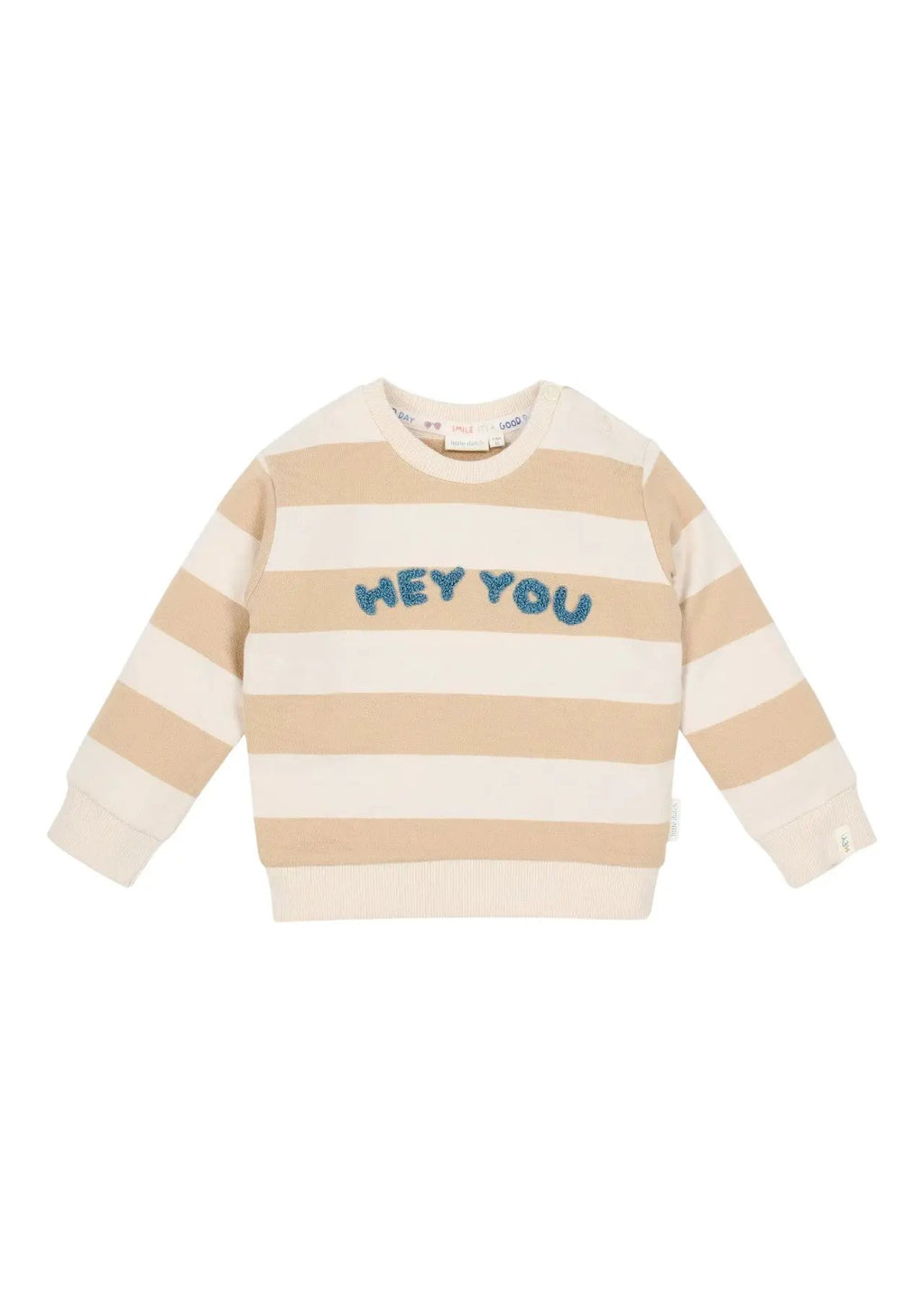 Felpa Bimbo Avorio CL26022100 by LITTLE DUTCH