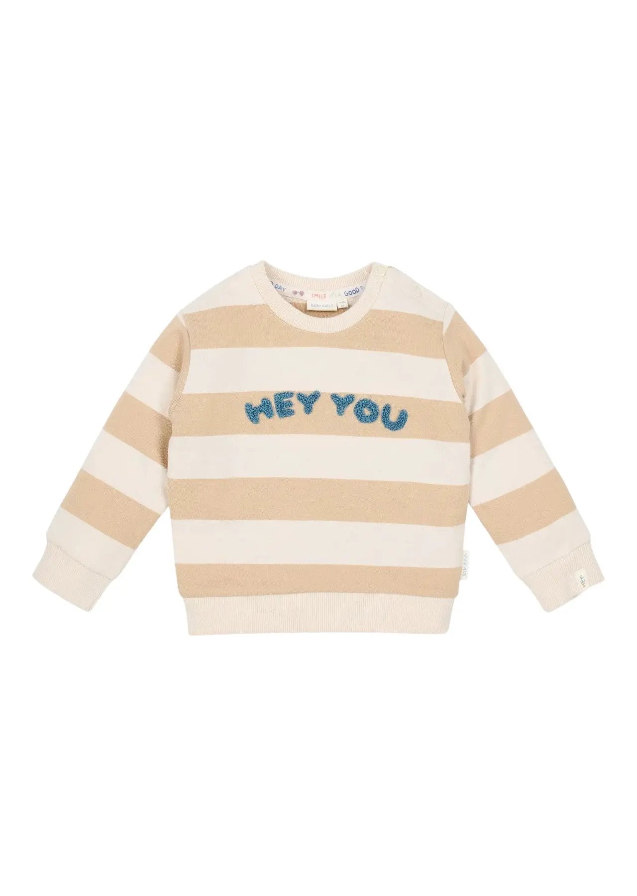 Felpa Bimbo Avorio CL26022100 by LITTLE DUTCH