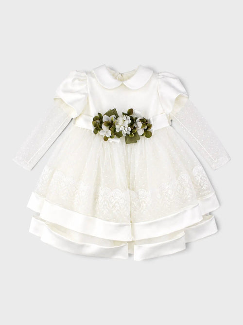 Abito Cerimonia Bimba Bianco FN108678/4844 by COLORICHIARI