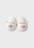 Babbucce Neonata Avorio EK29SB by MARLU'