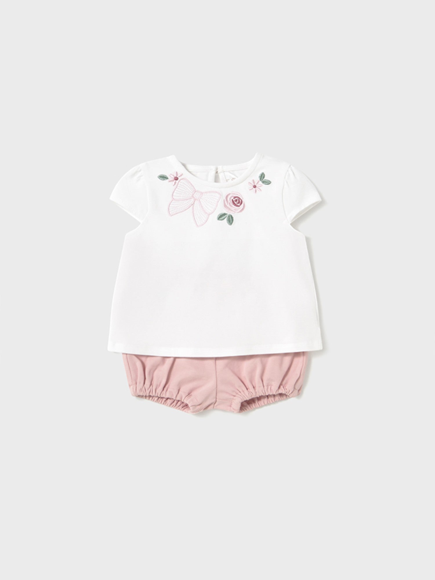 Completo punto 4 pezzi Bimba ROSA 1663 /RB -  NANU' BABY