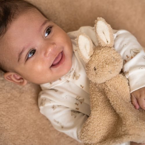 Doudou coccole Baby Bunny  BEIGE LD8855 -  NANU' BABY