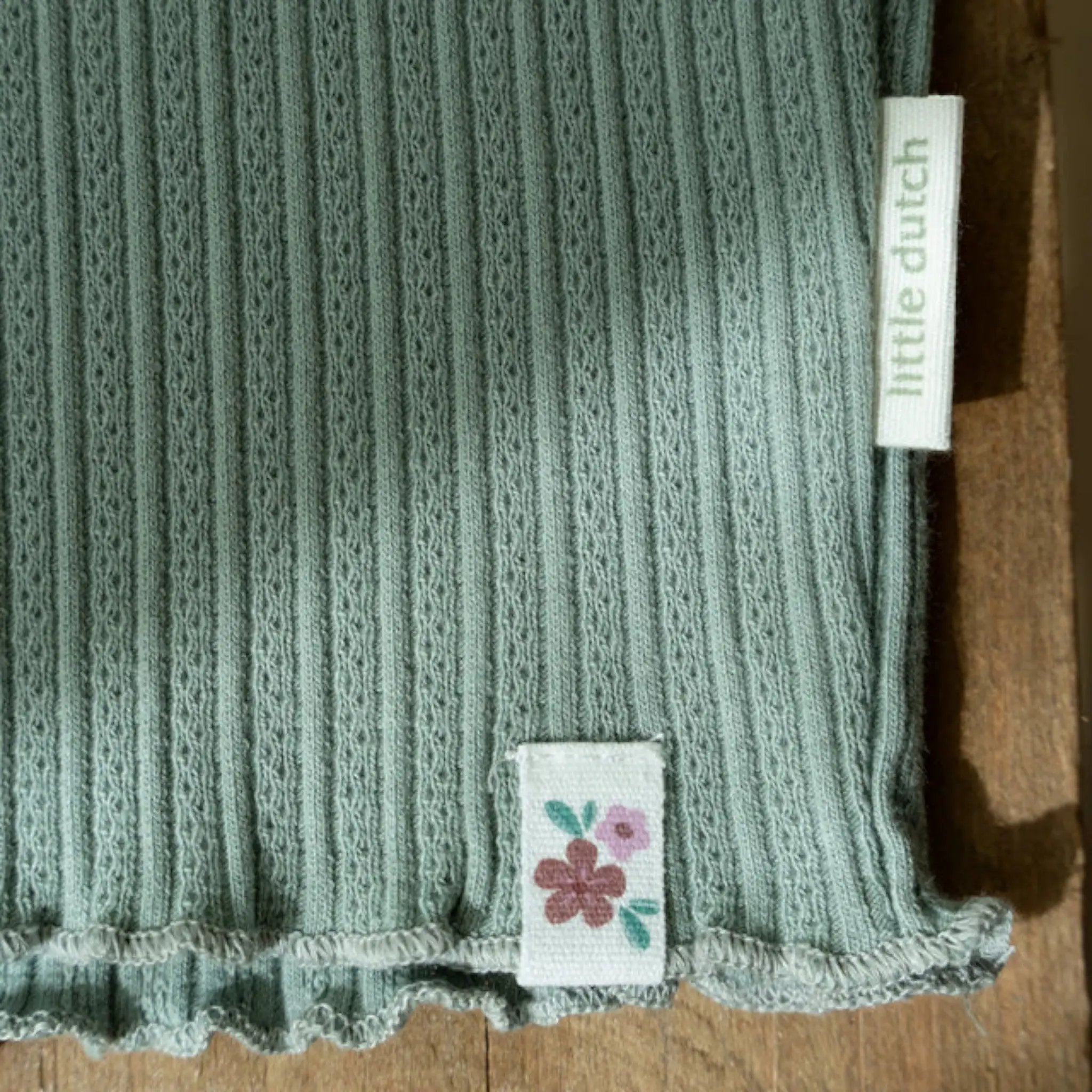 T-shirt Bimba Verde CL25091019 by LITTLE DUTCH