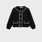 Giacca Bimba Nero 5843/8 by ABEL & LULA
