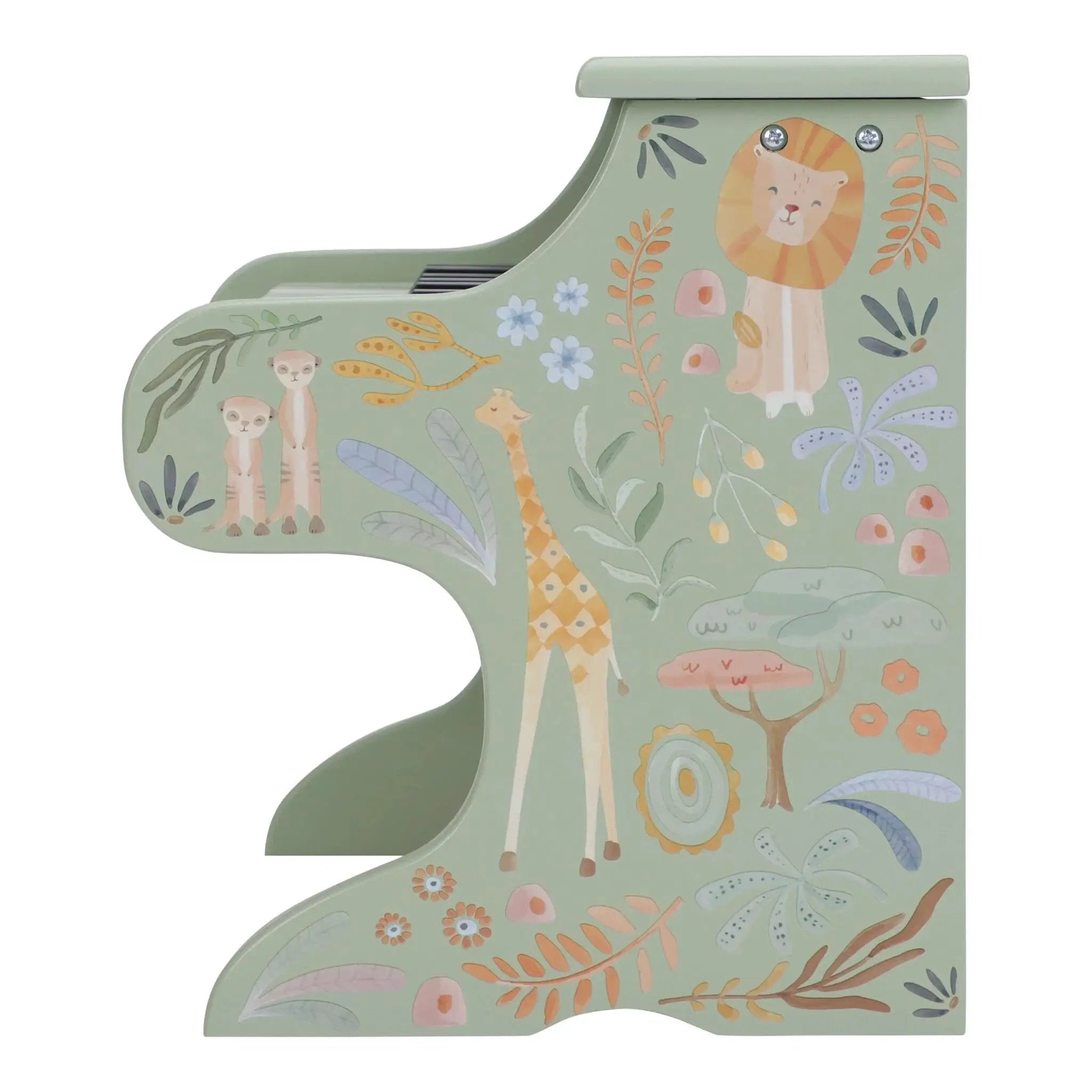 Pianoforte in legno Multicolore LD7476 by LITTLE DUTCH