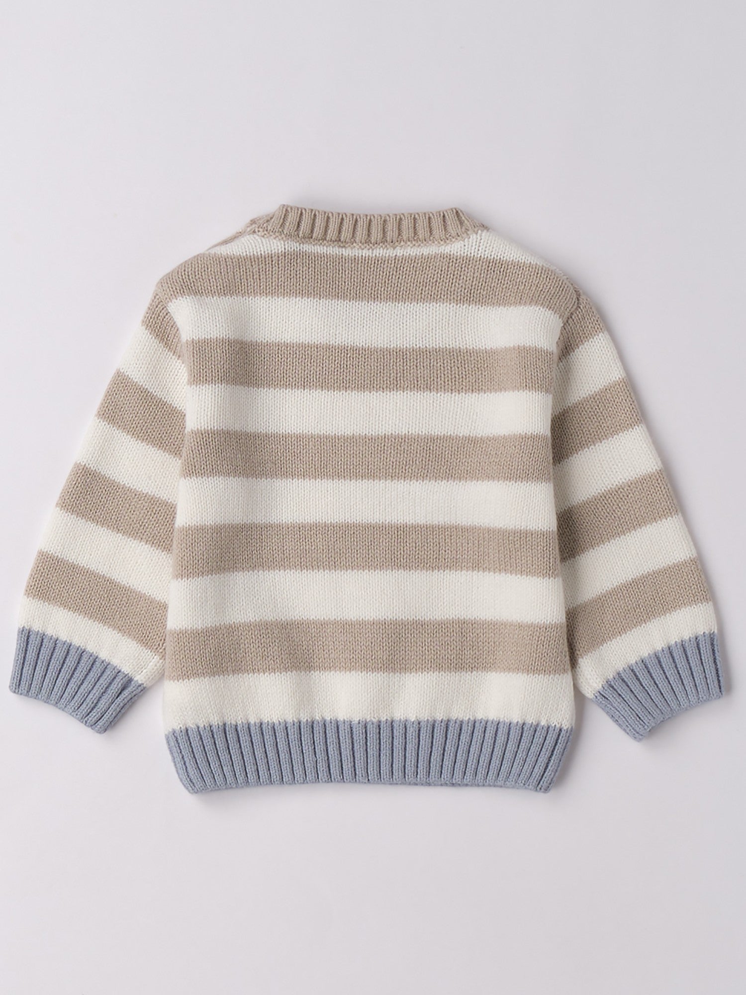 Maglia Chiusa Bimbo TORTORA 3F659/521 -  NANU' BABY