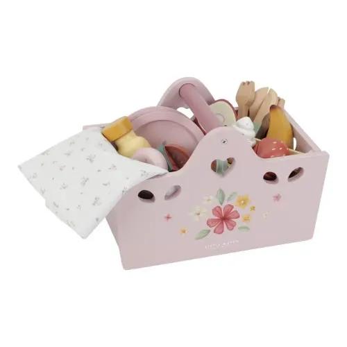Cestino da picnic Multicolore LD8025 by LITTLE DUTCH