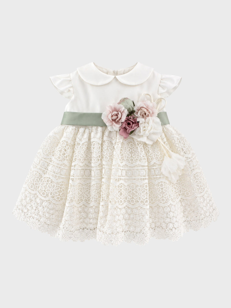 Vestido Ceremonia Niña Verde FB092/V