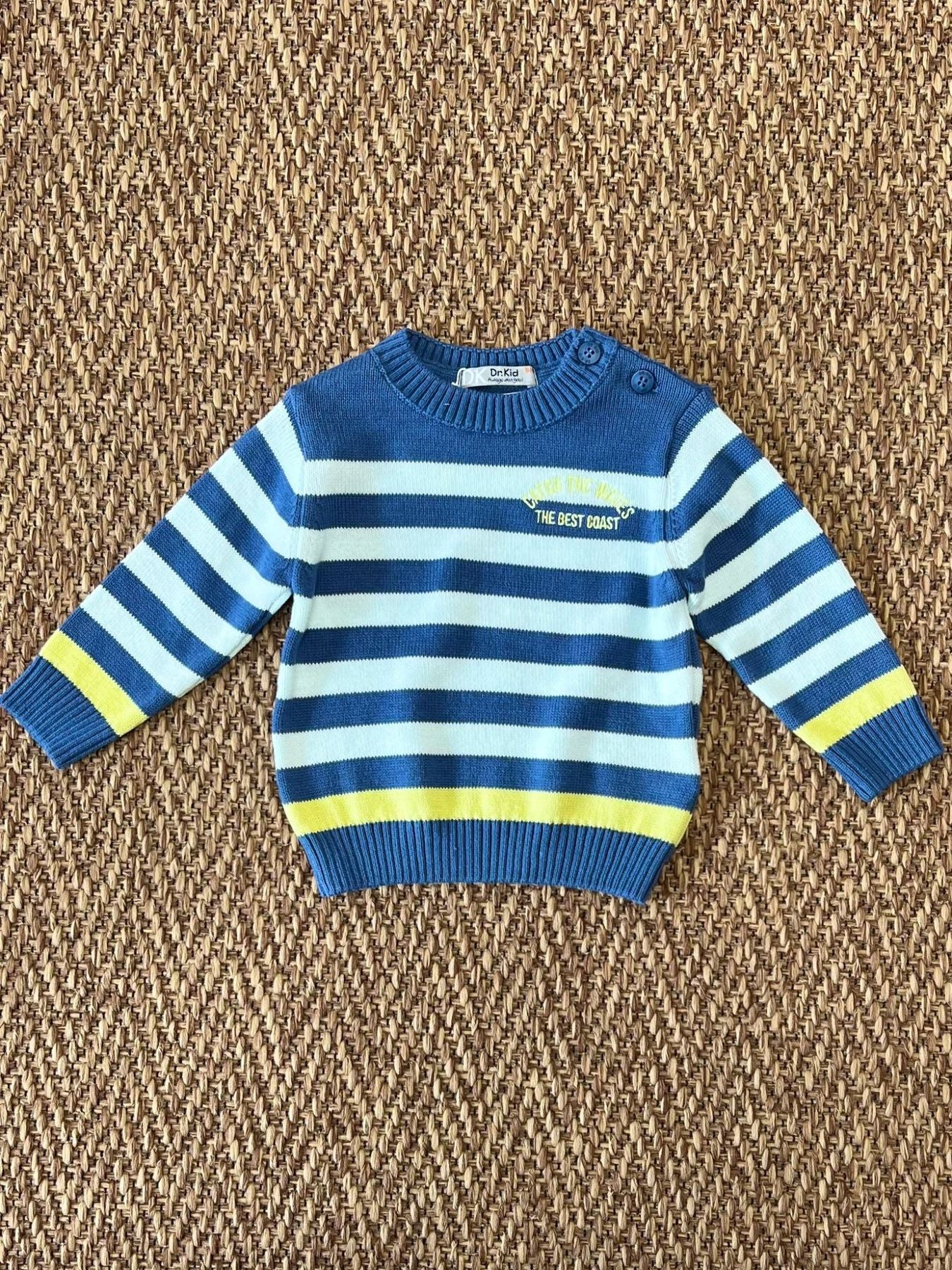 Maglioncino Bimbo AZZURRO DK537/PV24 -  NANU' BABY