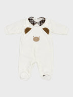 Tutina Neonato Beige LTB/1301 by SARTORIA DEI PICCOLI