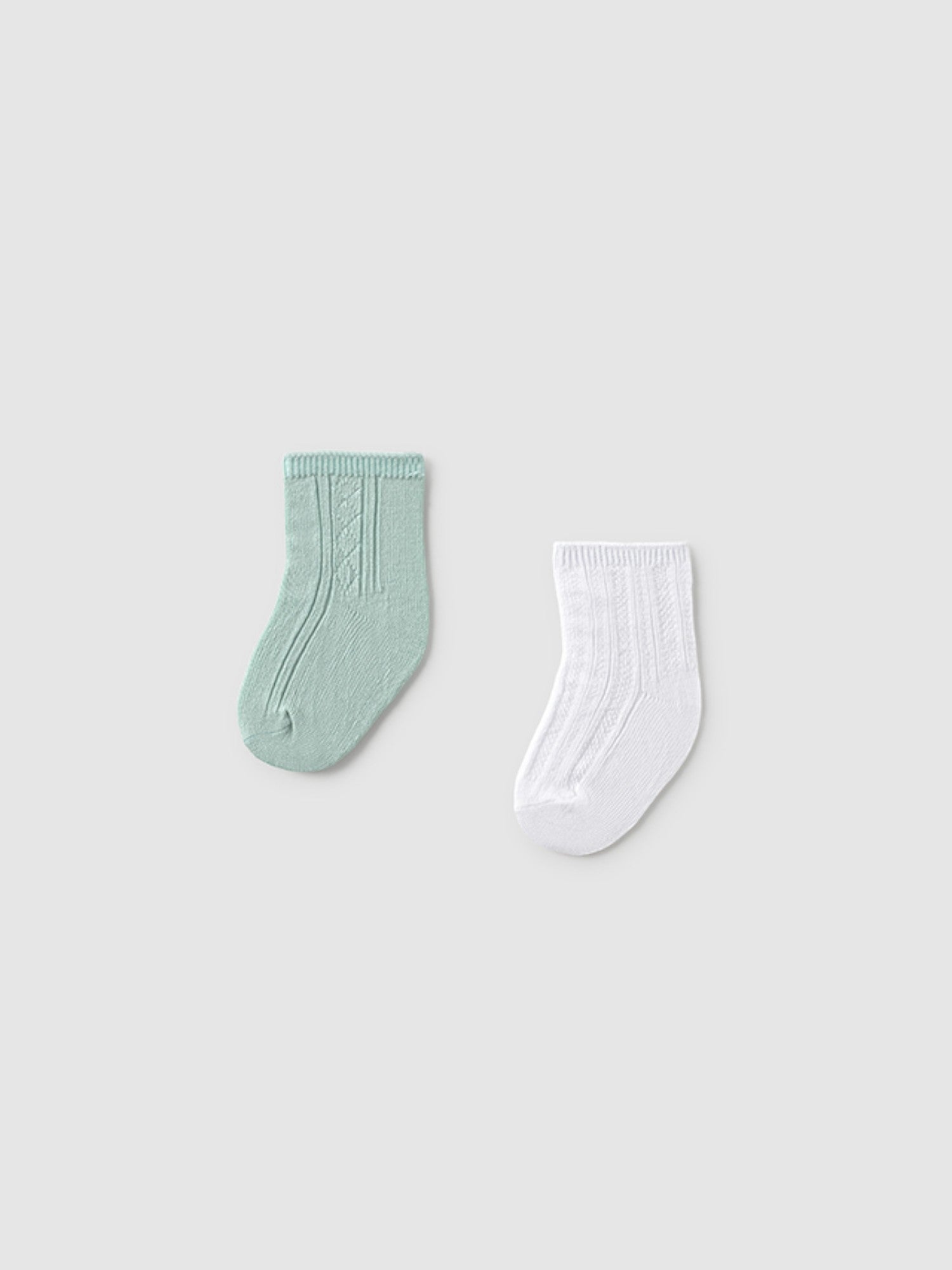Set 2 calzini eleganti  VERDE 9863 /V -  NANU' BABY