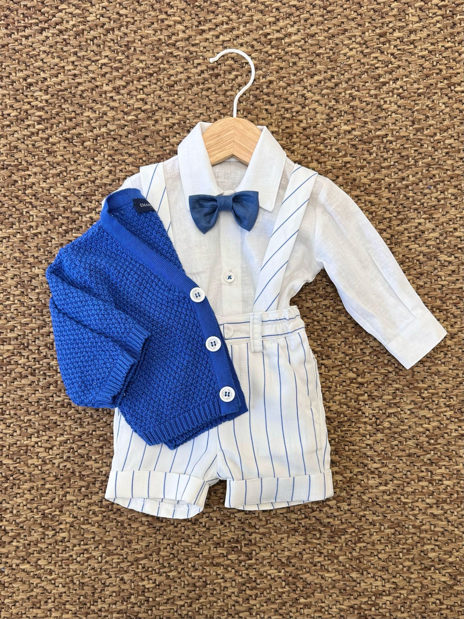 Completo Cerimonia Bimbo BIANCO ECR0061I -  NANU' BABY