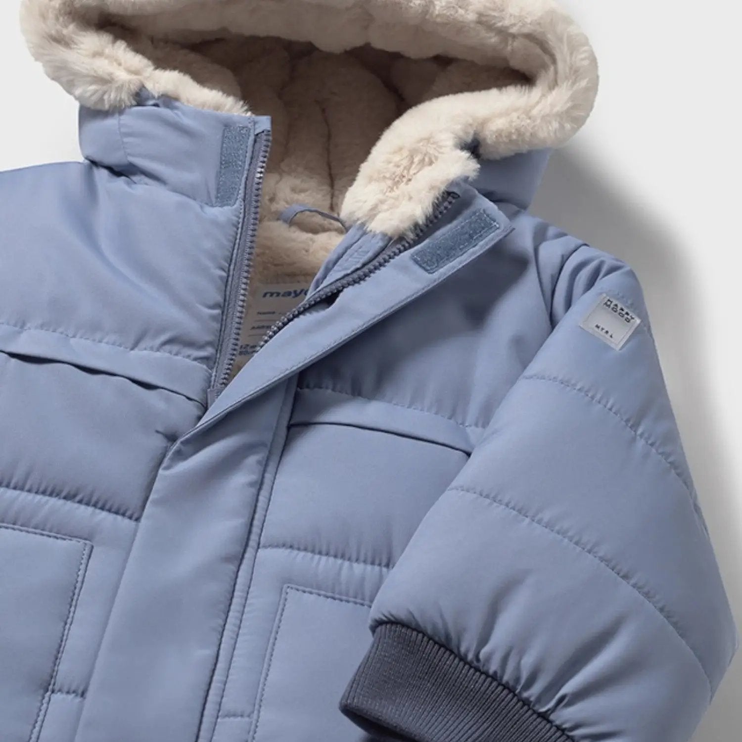 Cappotto Bimbo Azzurro 2424/49 by MAYORAL