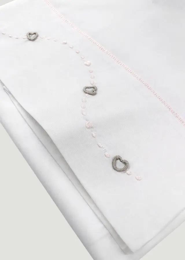 Lenzuolino Neonata Rosa EK63LE/R by MARLU'