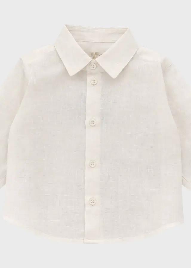Camicia Bimbo Panna PC05501 by PURE