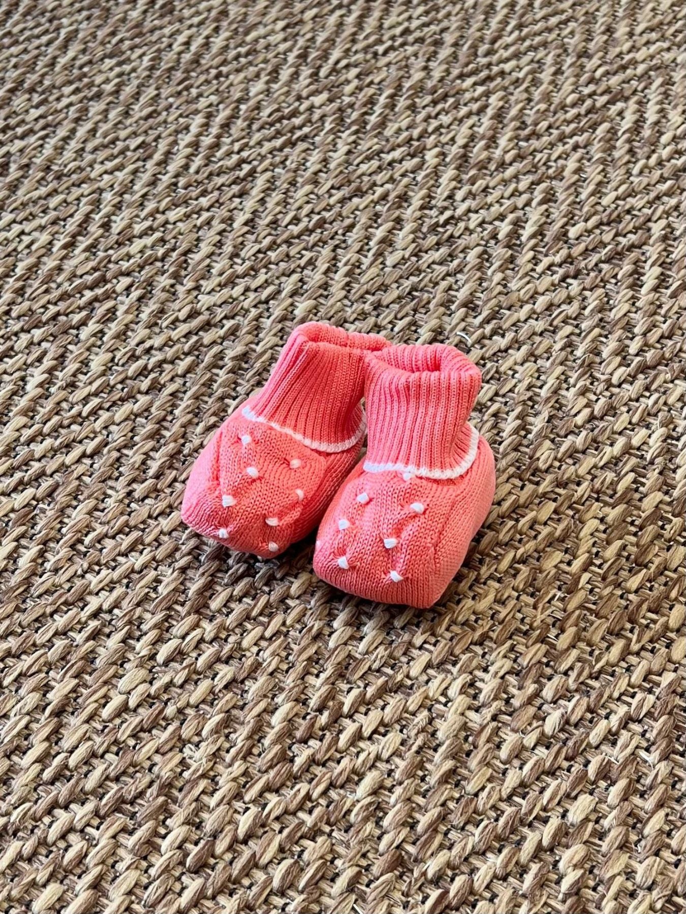 Babbucce Neonata CORALLO EC31S -  NANU' BABY