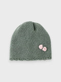 Cuffia Neonata Verde FIORI DI LOTO 604/6231 by BABY LORD