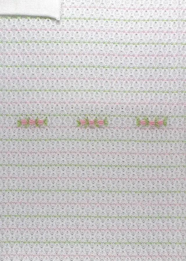 Coperta Neonata Rosa EK1380BIS by MARLU'