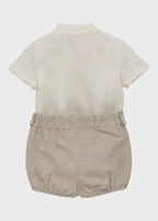Completo Cerimonia Bimbo Beige 39826 by LILUS