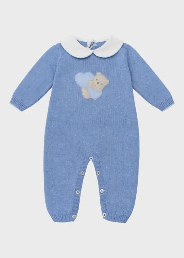 Tutina Neonato Cielo ORSETTO CUORE 378 by BABY LORD