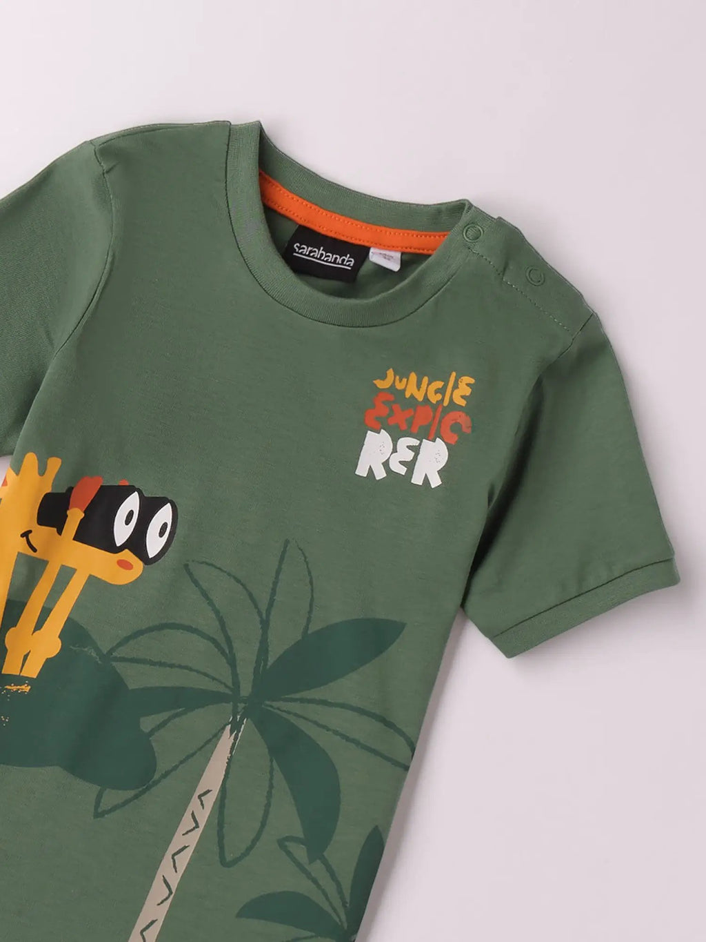 T-shirt Bimbo Verde 0B111/4723 by SARABANDA