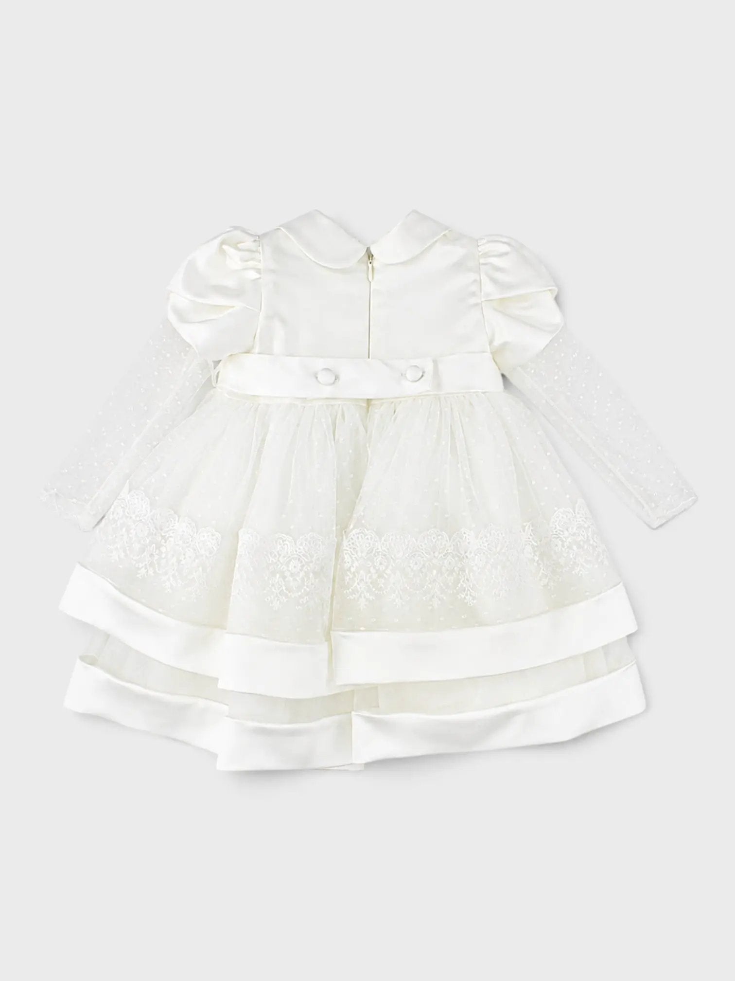 Abito Cerimonia Bimba Bianco FN108678/4844 by COLORICHIARI