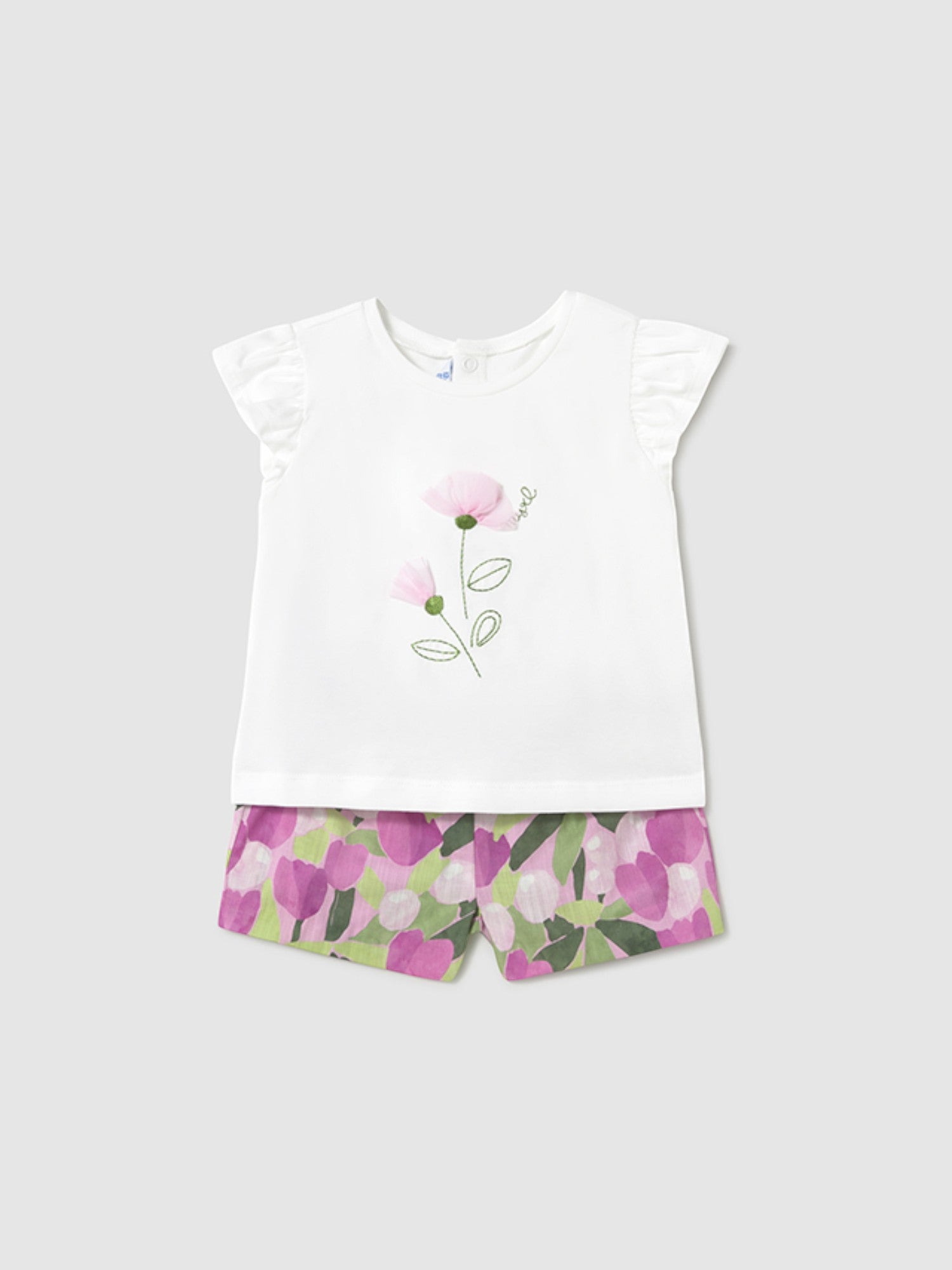 Comp. bermuda stampa Bimba ROSA 1237/15 -  NANU' BABY