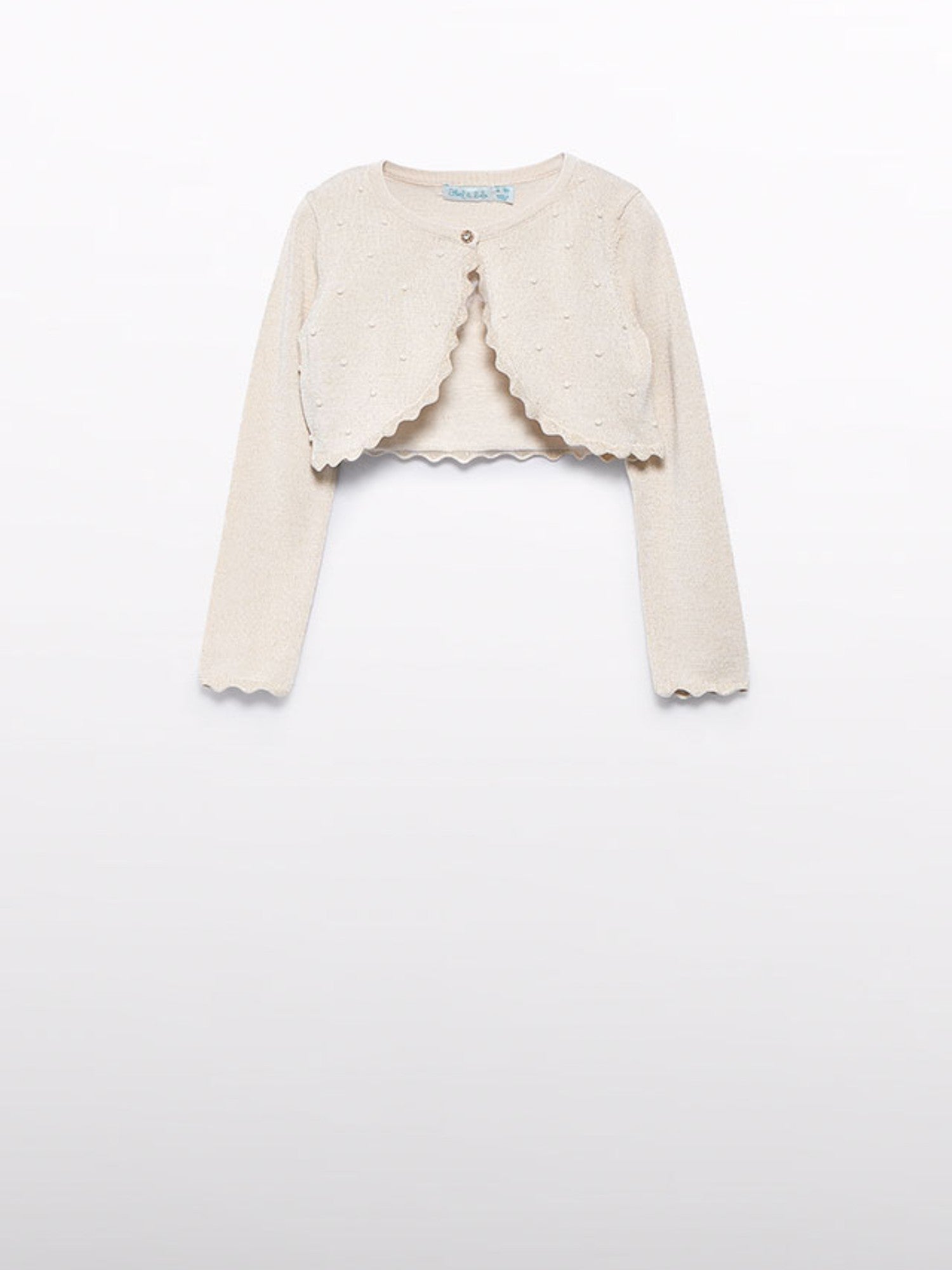 Cardigan onde Bimba ECRU 5382 /32 -  NANU' BABY