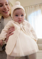 Cappotto Bimba Avorio 2403/86 by MAYORAL