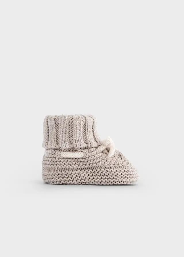 Babbucce Neonato Beige 9167/30 by MAYORAL