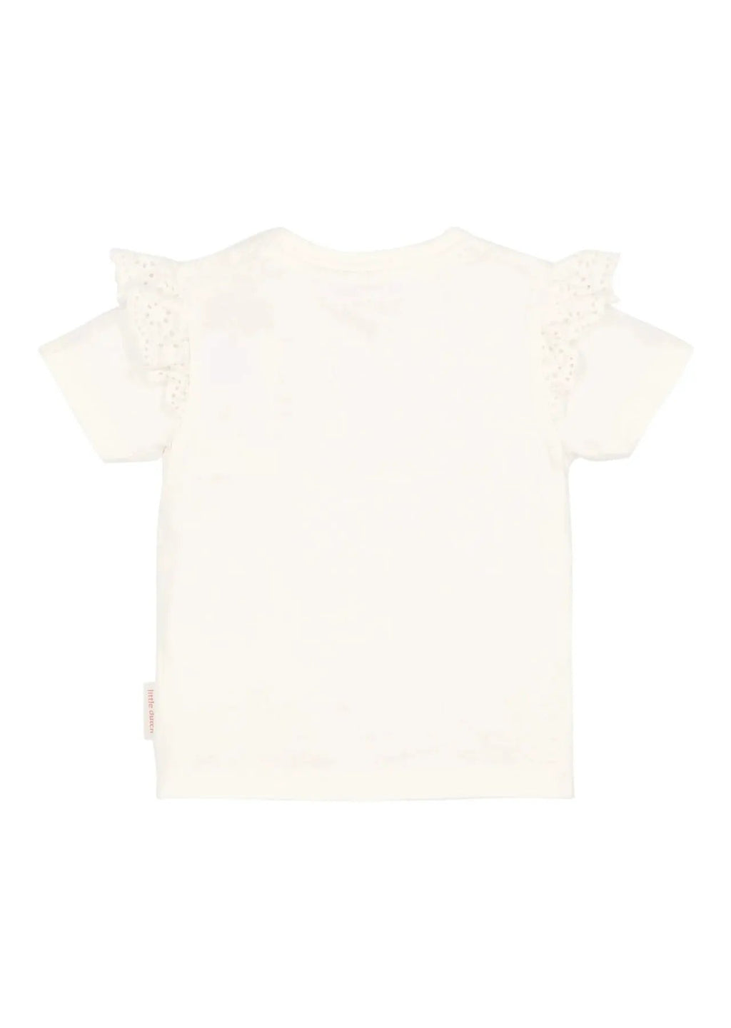 T-shirt Bimba Bianco CL26021202 by LITTLE DUTCH