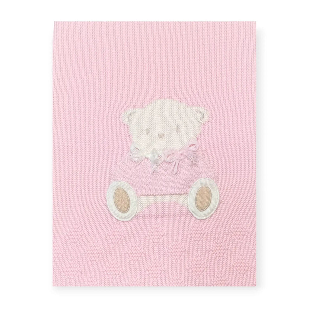Coperta Neonata Rosa 7772 Teddy by BIMBALO'
