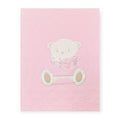 Coperta Neonata Rosa 7772 Teddy by BIMBALO'