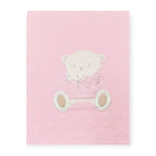 Coperta Neonata Rosa 7772 Teddy by BIMBALO'