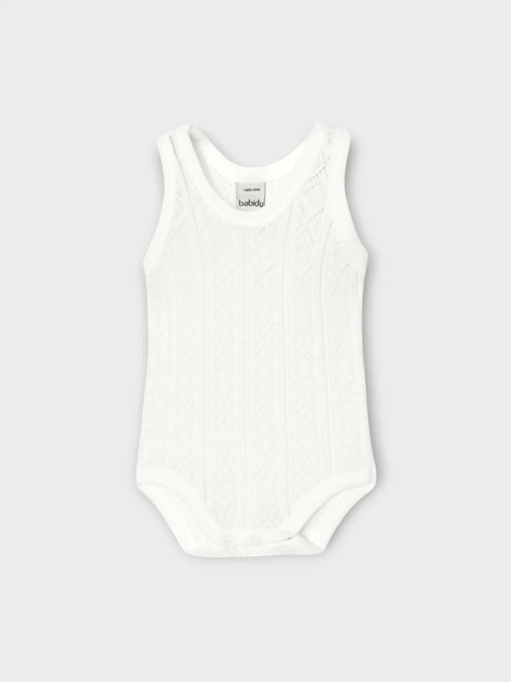 Body intimo Neonato Bianco 1013 by BABIDU'
