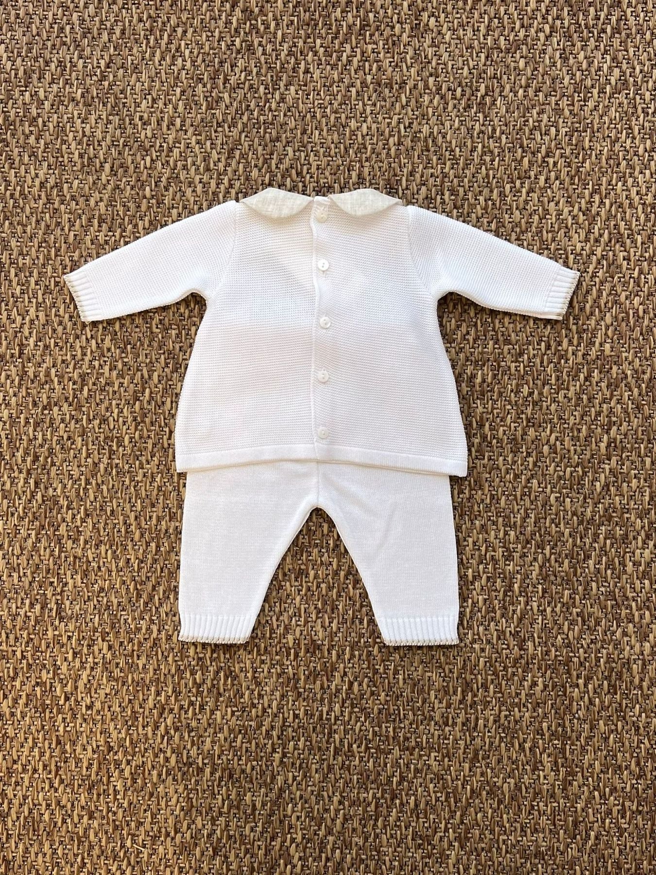 COMPLETO NASCITA Neonata BIANCO CUORE 7138 -  NANU' BABY