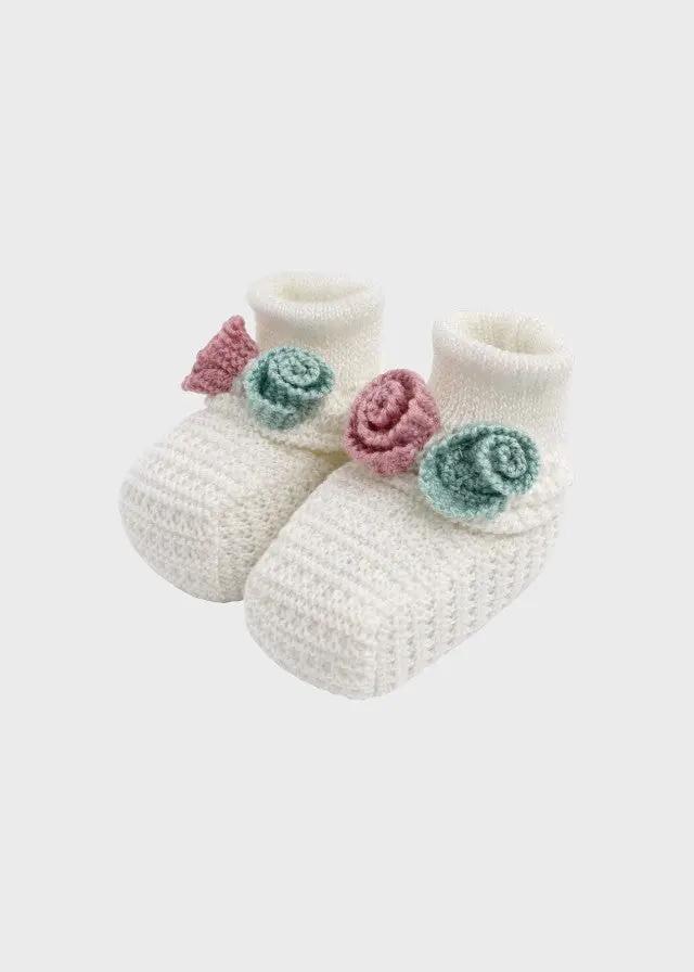 Babbucce Neonata Beige EK17S by MARLU'