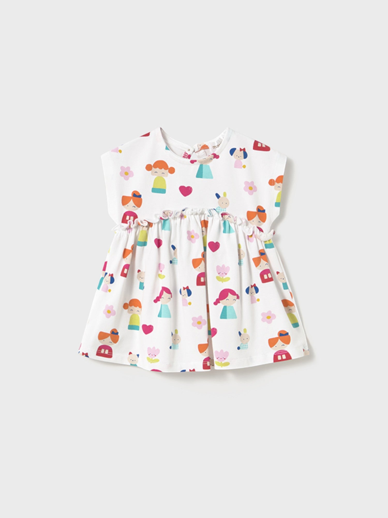 Abito Bimba BIANCO 1870 /B -  NANU' BABY