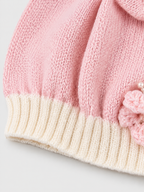 Cuffia Neonata Rosa 8207 by BIMBALO'