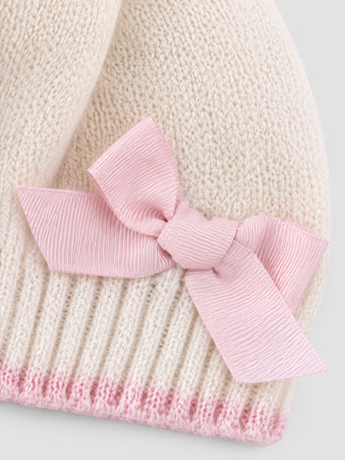 Cuffia Neonato Bianco 8235 by BIMBALO'