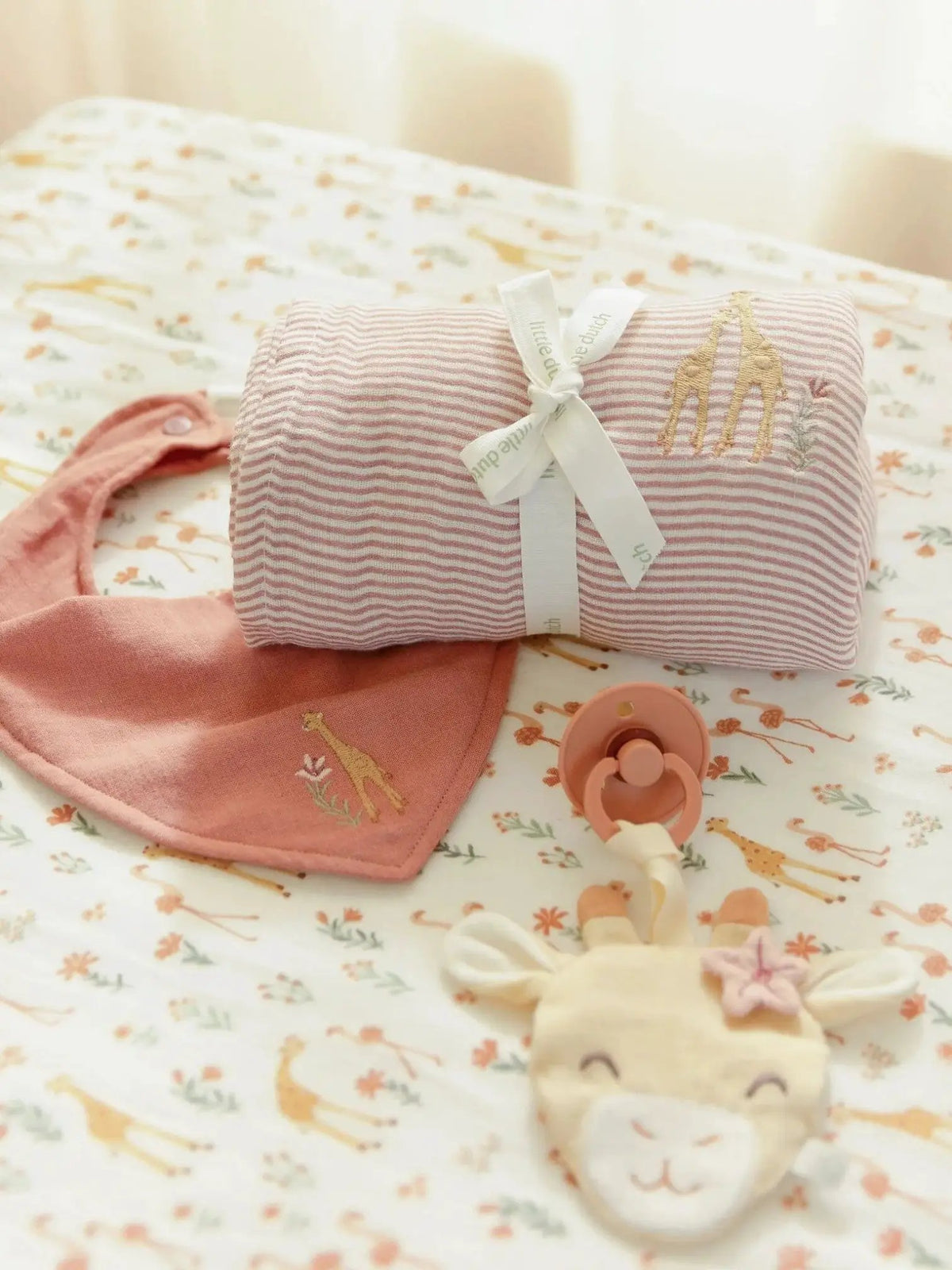 Coperta Neonata Rosa TE52256047 by LITTLE DUTCH