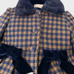 Cappotto Bimba Blu GG41I by GUGU GAGA