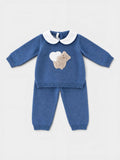 Completo nascita Neonato Blu TEDDY LOVE 518/I by BABY LORD